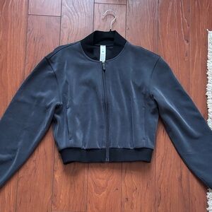 Lululemon Cropped Bomber Jacket